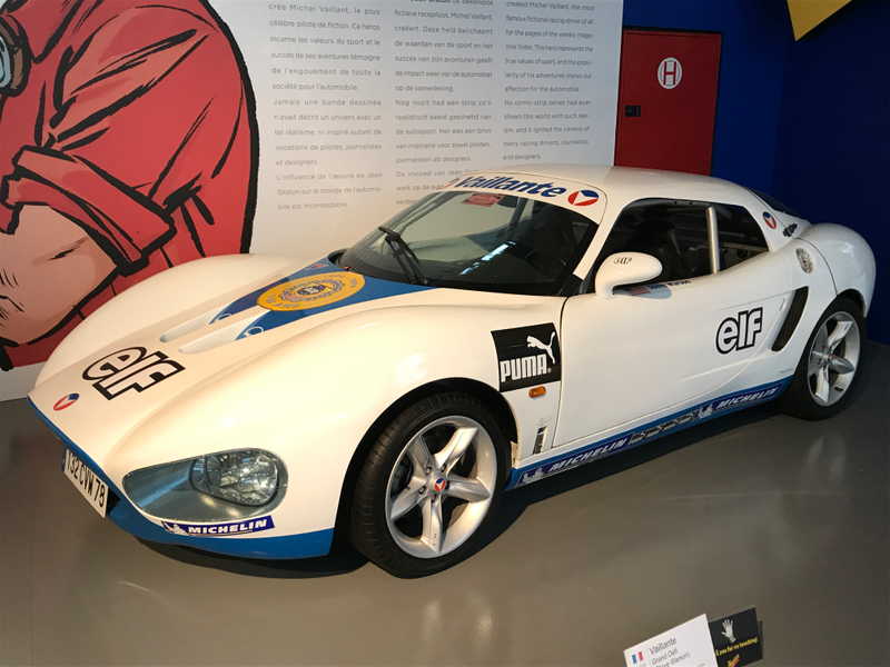 Vaillante Grand Defi based on the cars from the great Michel Vallaint comics.